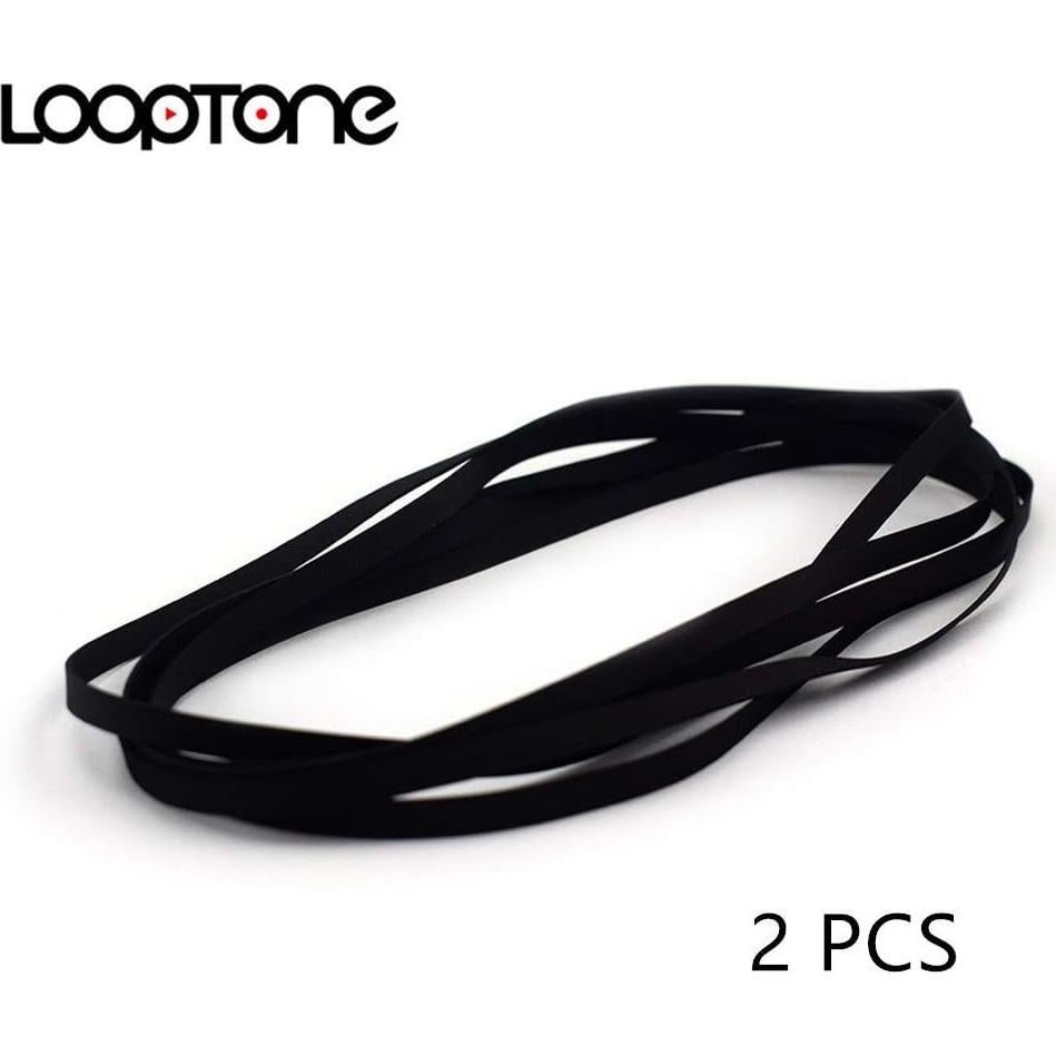 Correa de Reemplazo para Tocadiscos LoopTone 2 Piezas Caucho