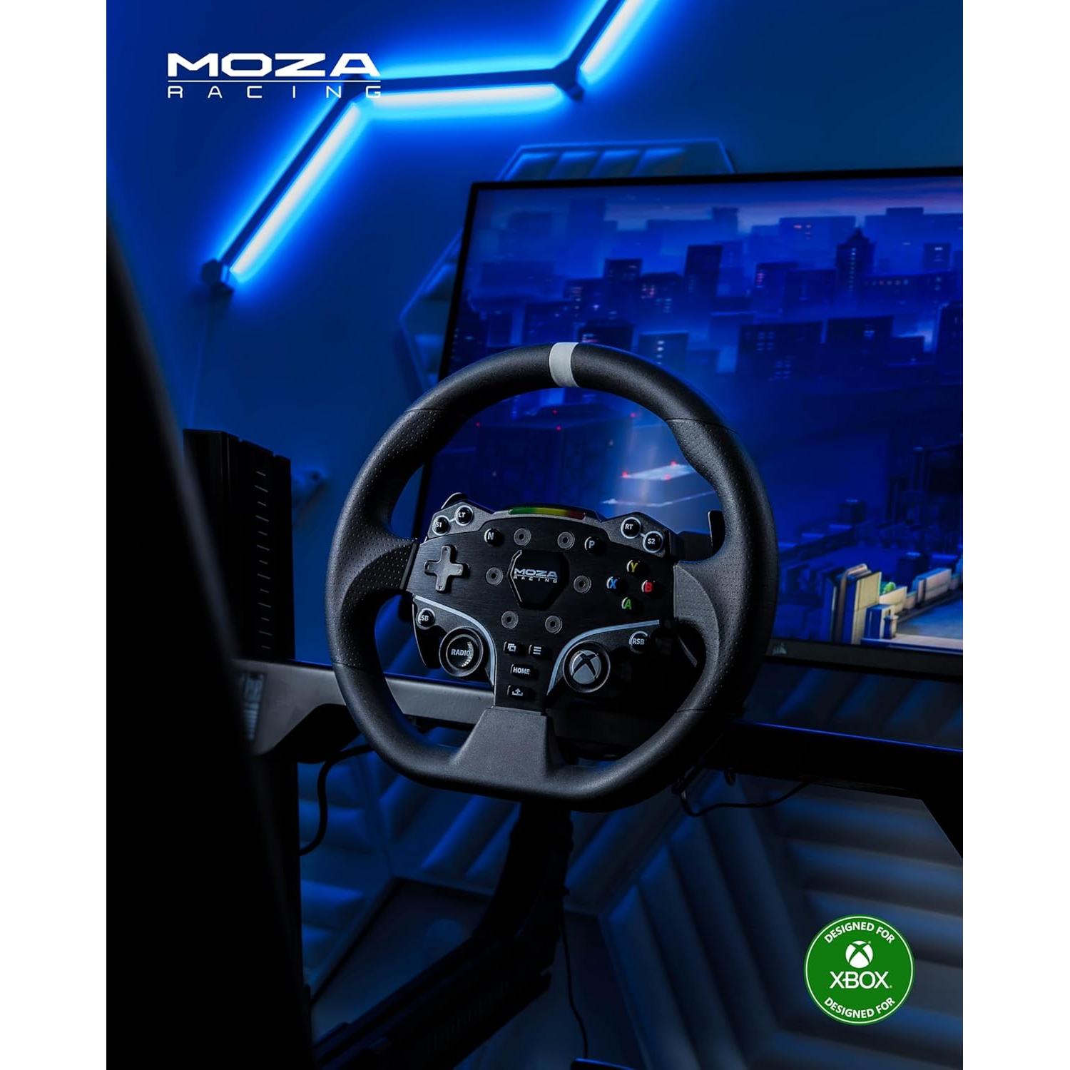 Volante de Carreras MOZA R3 con Pedales para Xbox y PC