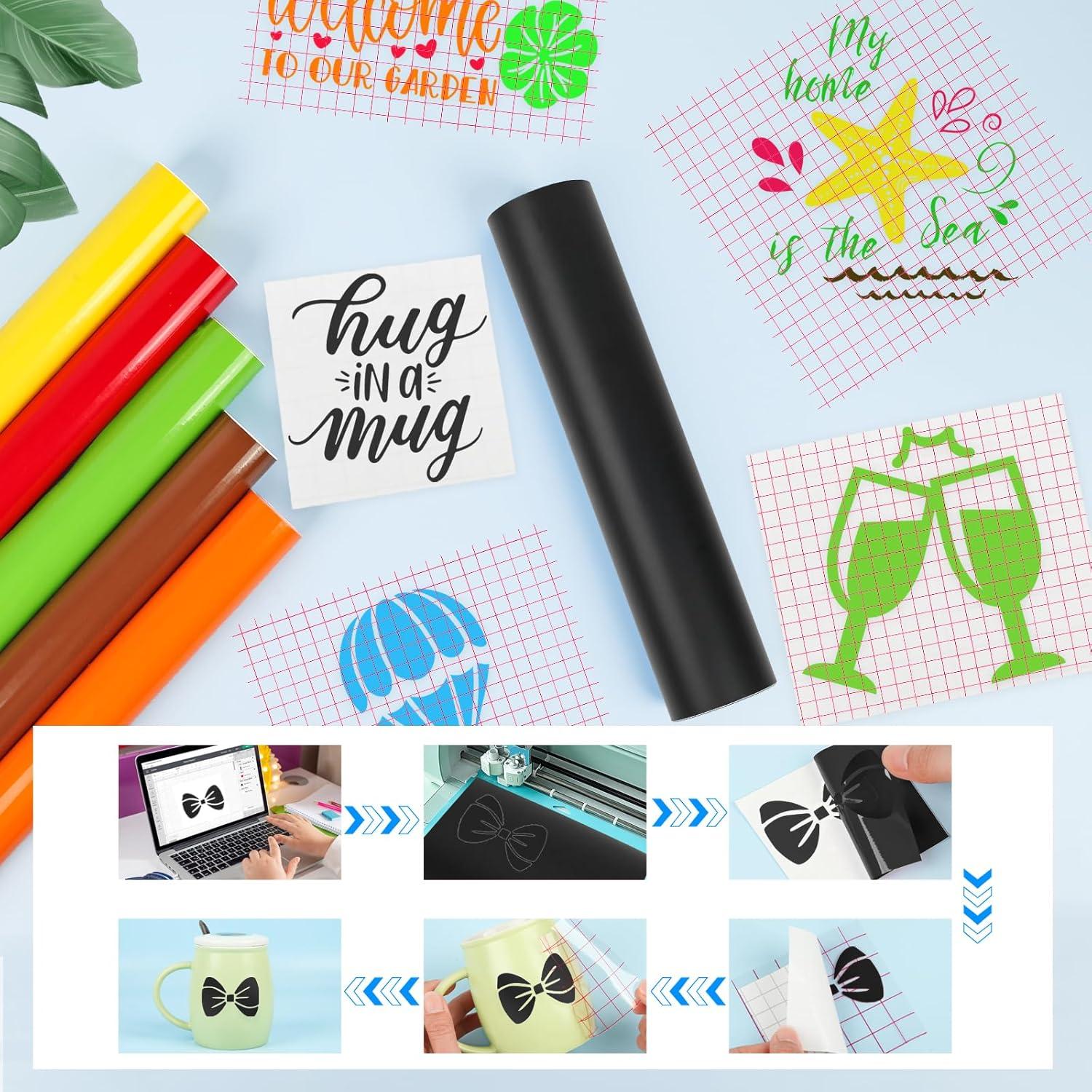 Rollo de Vinilo Adhesivo Permanente iImagine Vinyl 30.5x12.8m Negro Mate