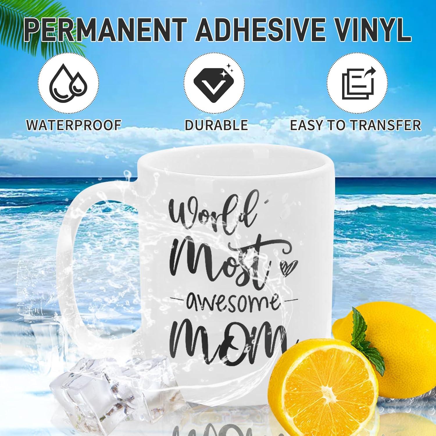 Rollo de Vinilo Adhesivo Permanente iImagine Vinyl 30.5x12.8m Negro Mate