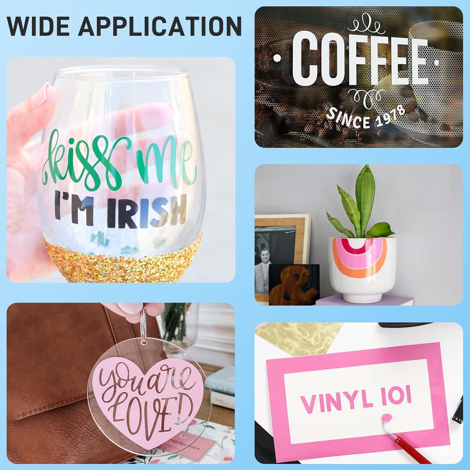 Rollo de Vinilo Adhesivo Permanente iImagine Vinyl 30.5x12.8m Negro Mate