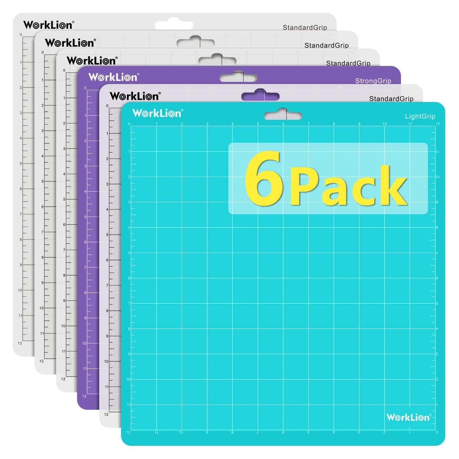 Alfombrilla de corte 30.48x30.48 cm WORKLION - 6 piezas