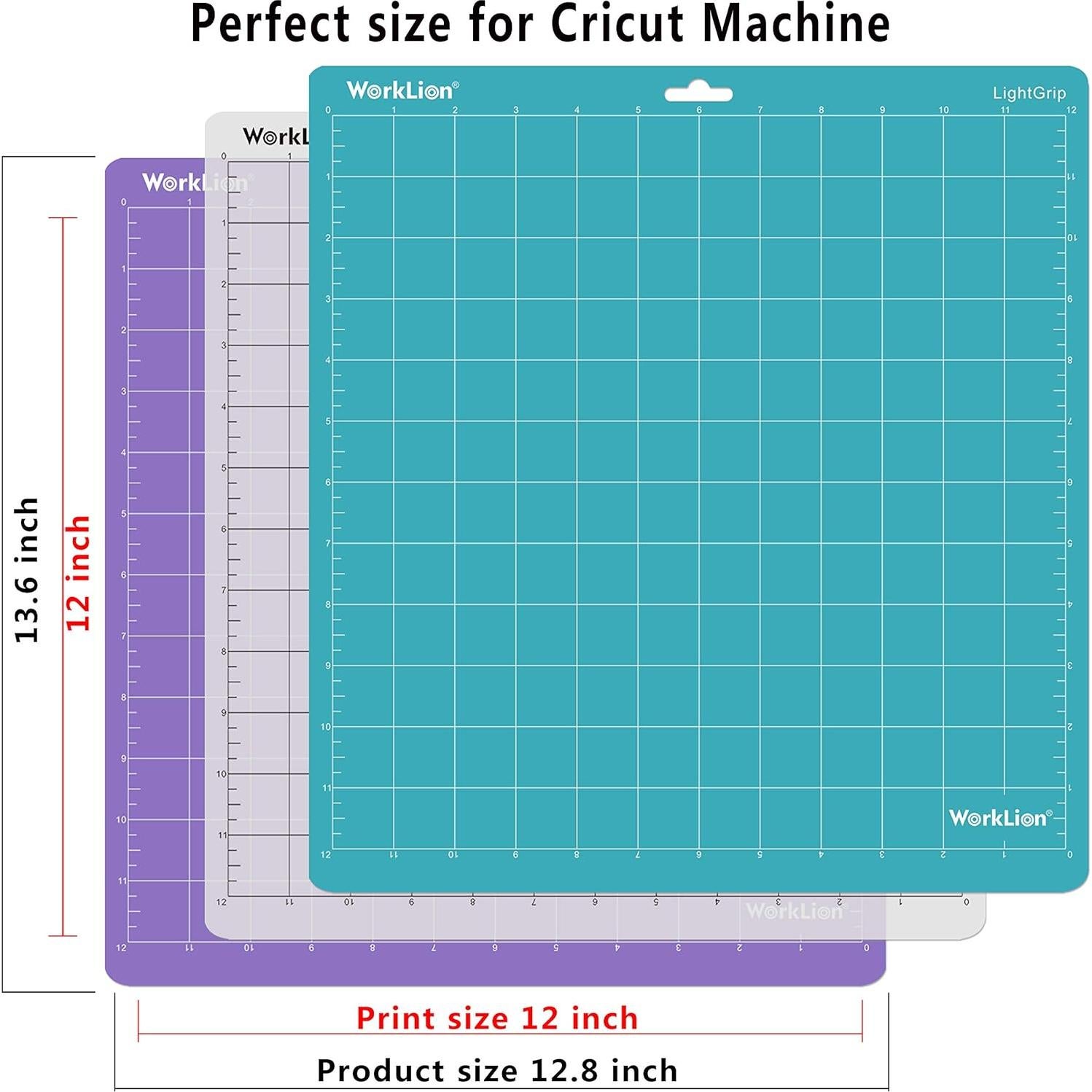 Alfombrilla de corte 30.48x30.48 cm WORKLION - 6 piezas
