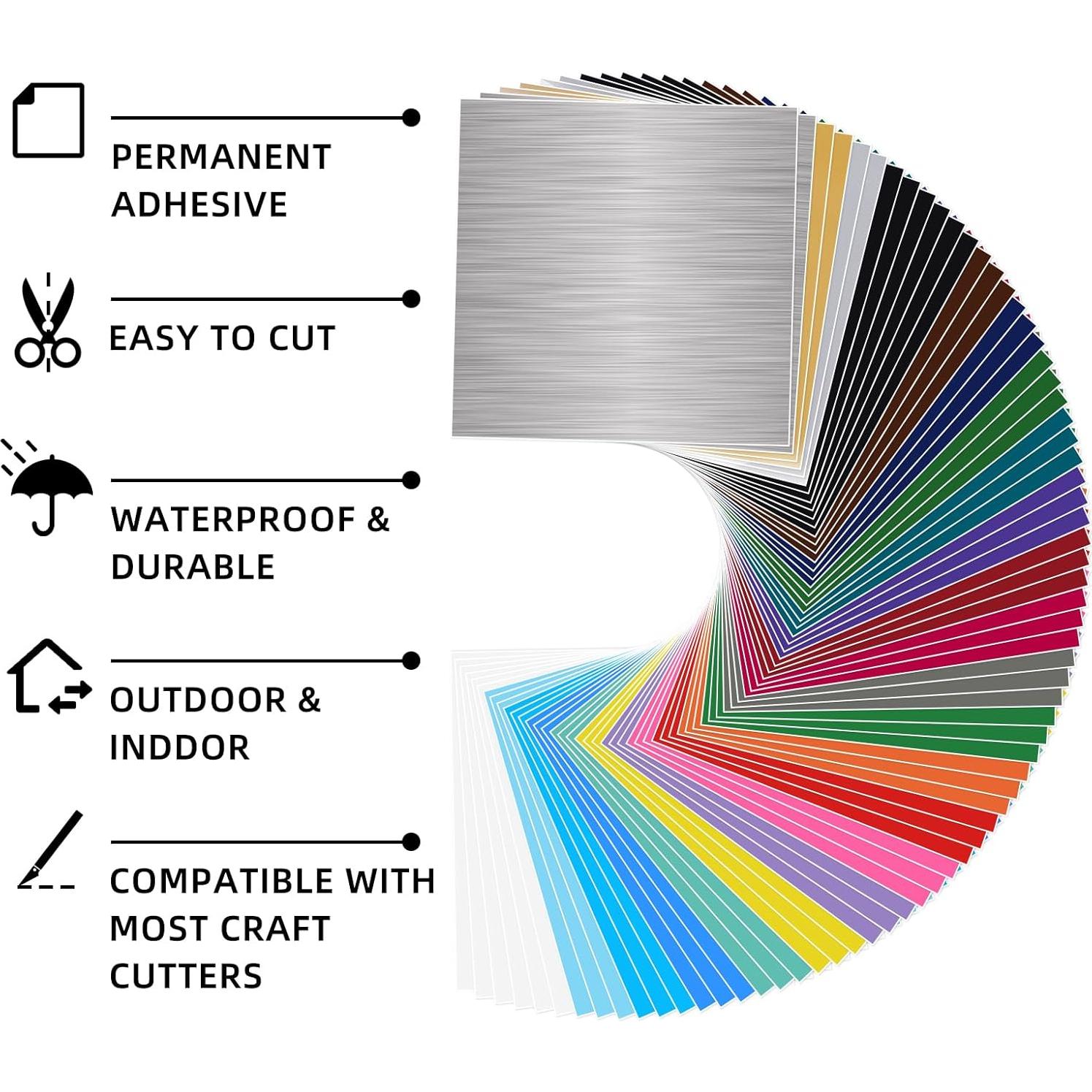Vinilo Adhesivo Permanente iImagine - 72 Hojas 30.48x30.48 cm