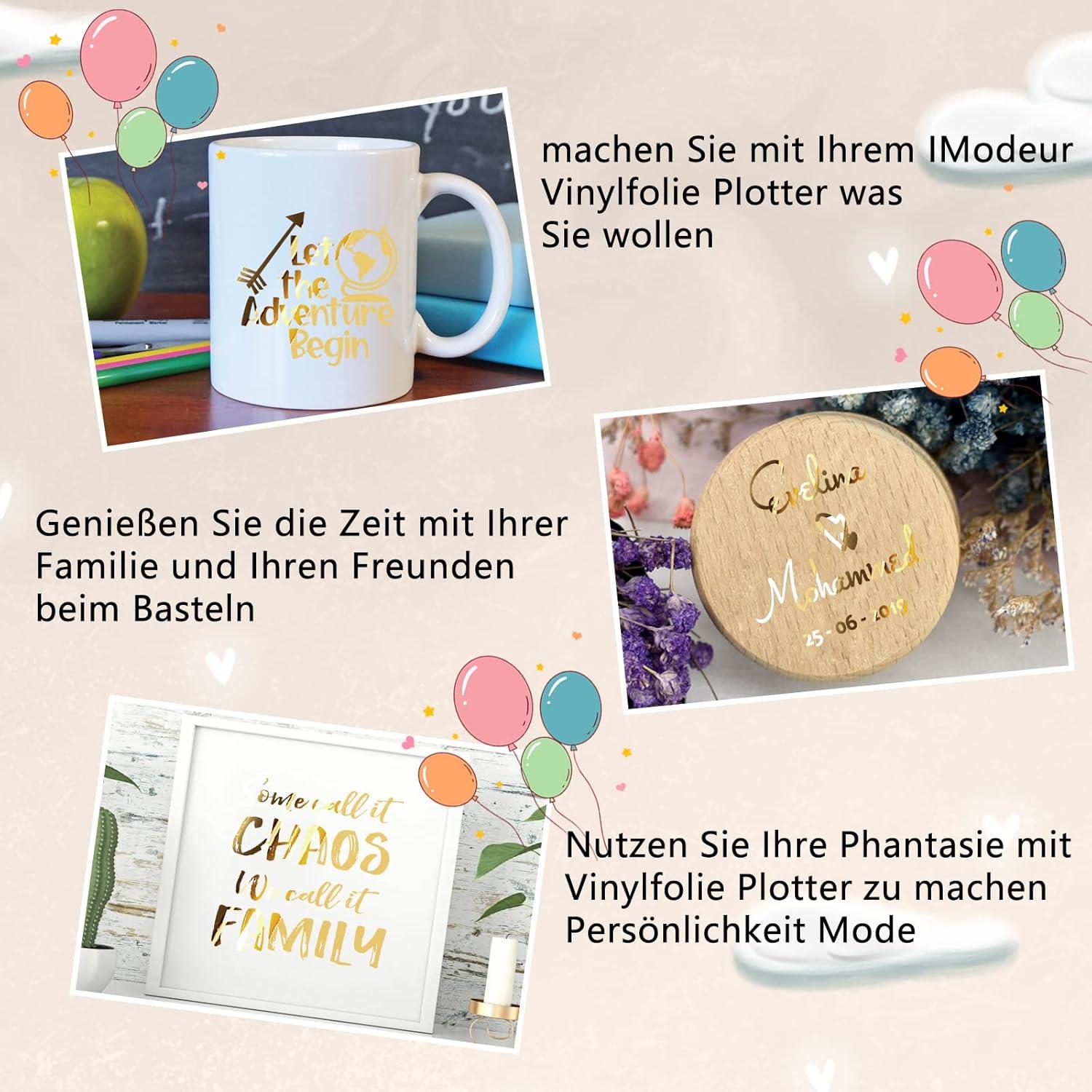 Vinilo Adhesivo Permanente iImagine - 72 Hojas 30.48x30.48 cm