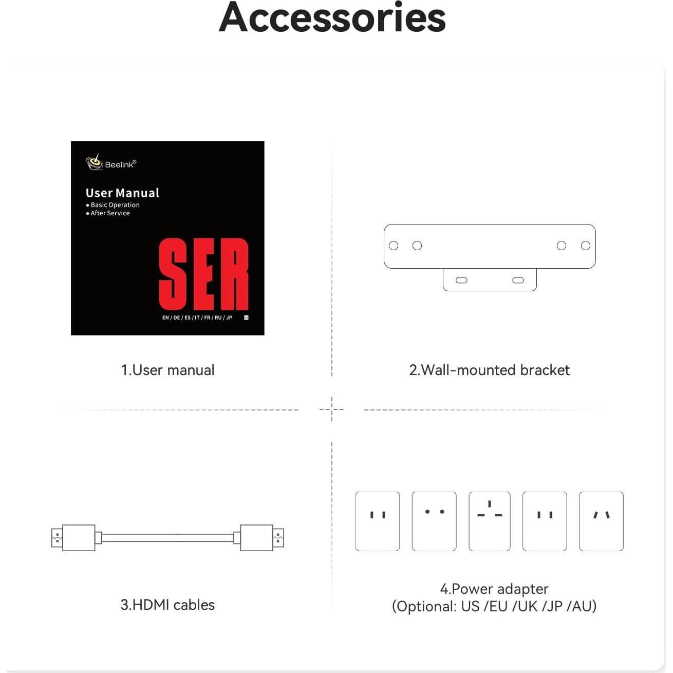 Mini PC Beelink SER5 Pro Ryzen 7 5825U 32GB RAM 1TB SSD