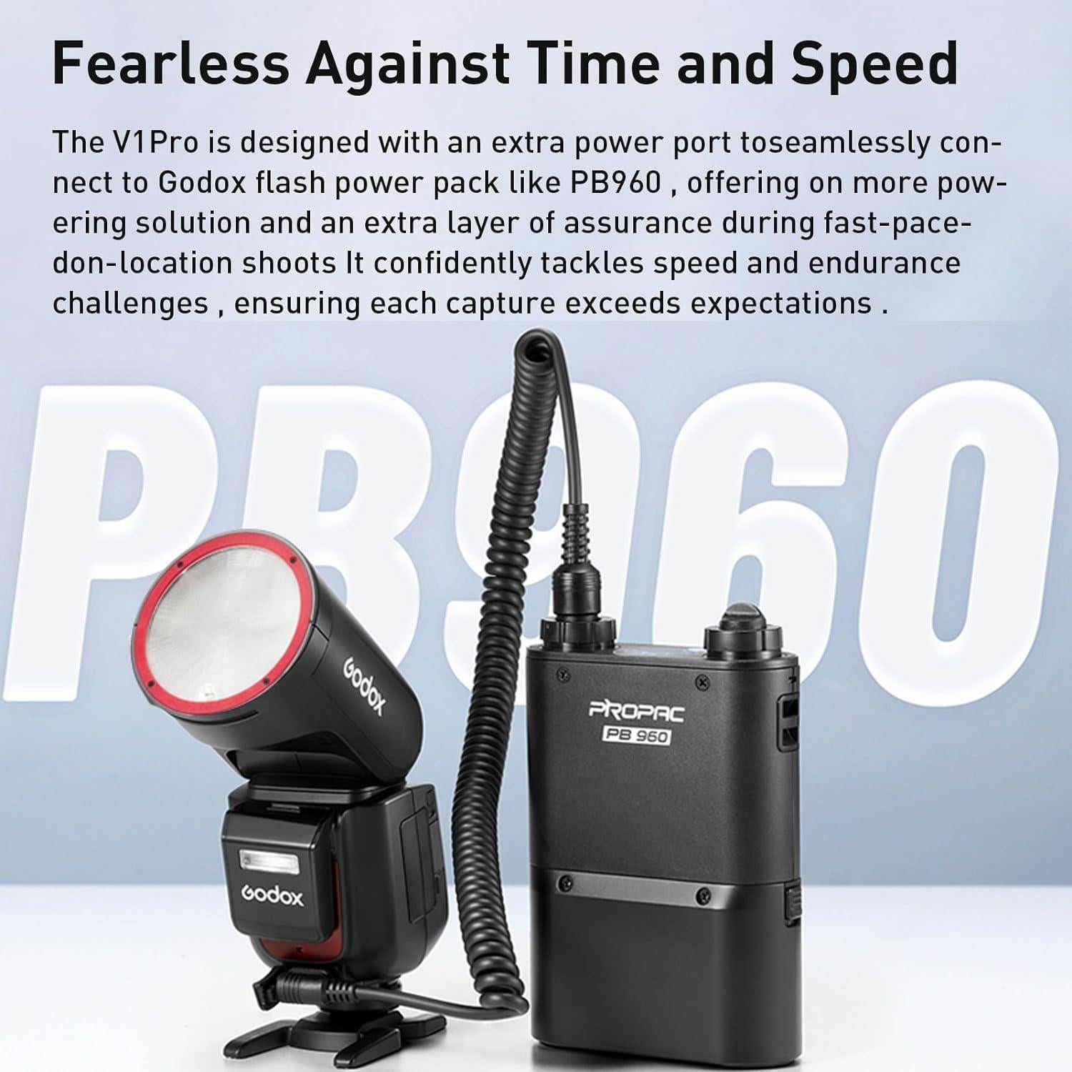 Flash Godox V1Pro-SU para Cámaras Sony 76Ws TTL 2.4G