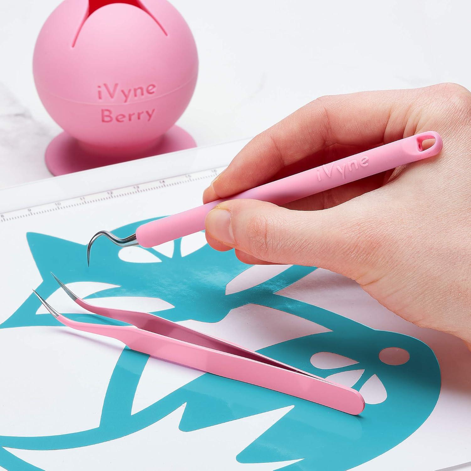 iVyne Berry Rosa + Herramientas de Desmalezado Vinilo