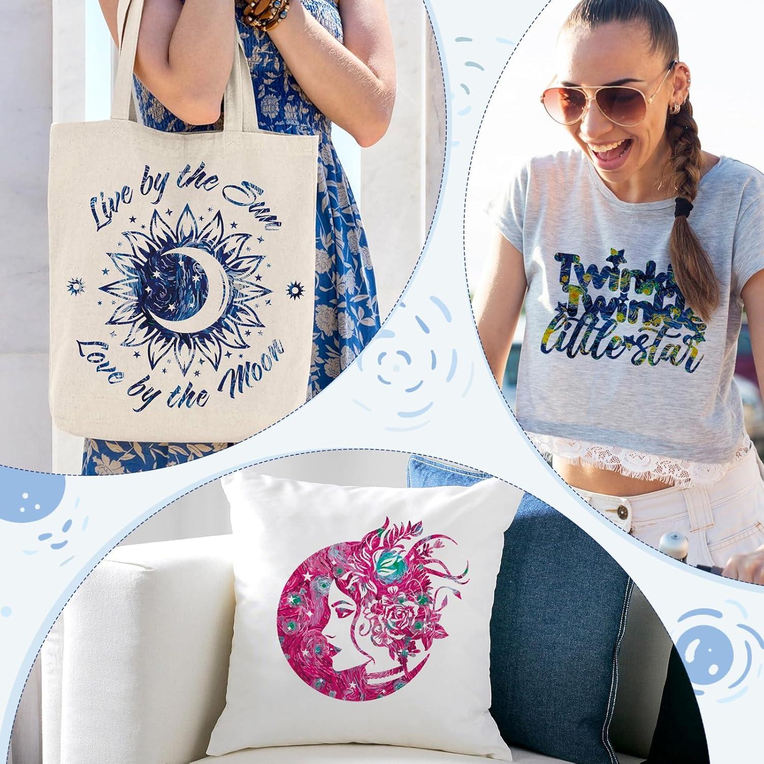 Vinilo de Transferencia de Calor Tintnut - 9 Hojas 30.48x25.4cm