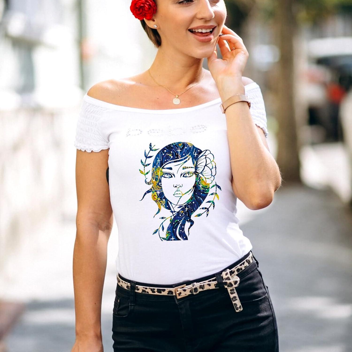 Vinilo de Transferencia de Calor Tintnut - 9 Hojas 30.48x25.4cm