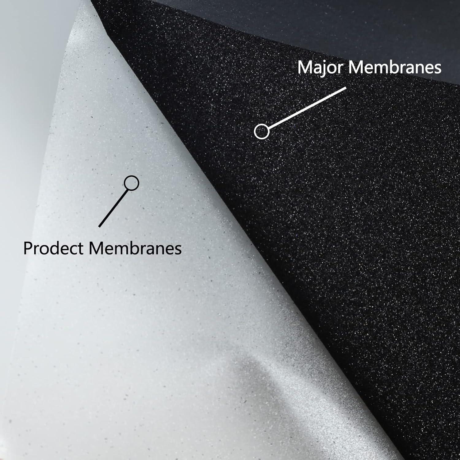 Vinilo de Transferencia de Calor GYT Glitter Negro 30.5 cm x 1.5 m