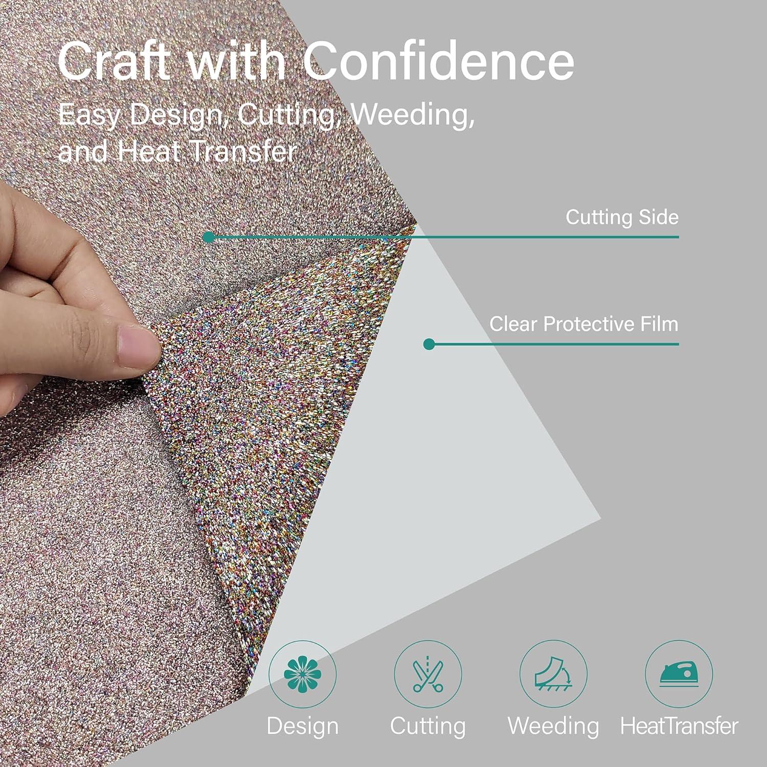 Rollo de Vinilo de Transferencia de Calor Crab 30.5cm x 152cm Brillo