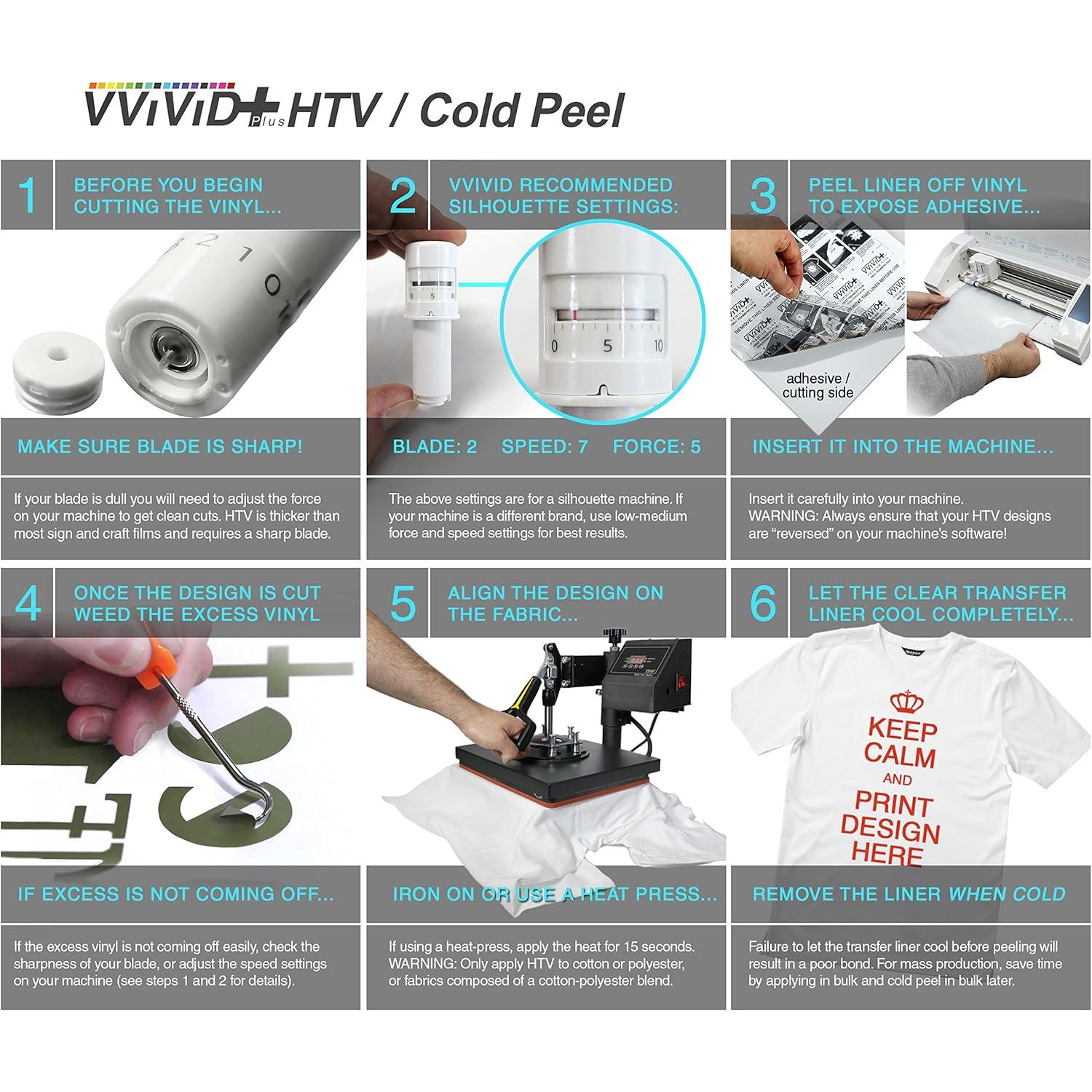 Vinilo Termotransferible VVIVID+ Gold 30.48x182.88 cm