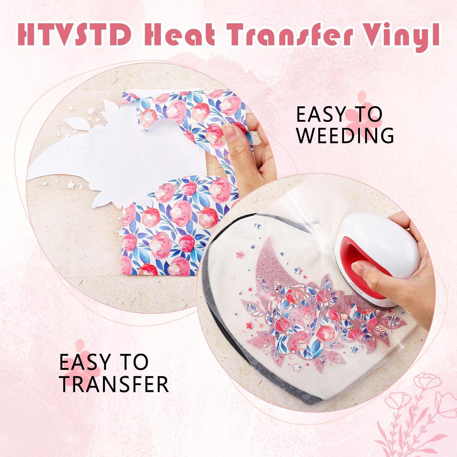 Vinilo HTV Floral Tulipán 10 Hojas 30.48x25.4 cm