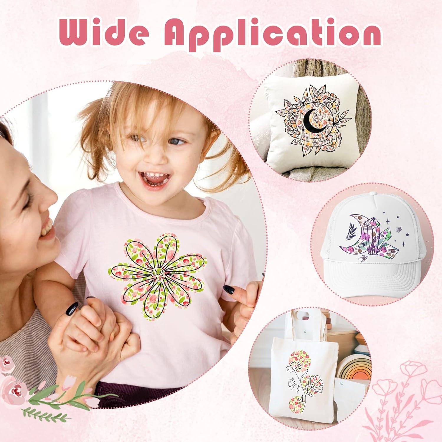 Vinilo HTV Floral Tulipán 10 Hojas 30.48x25.4 cm