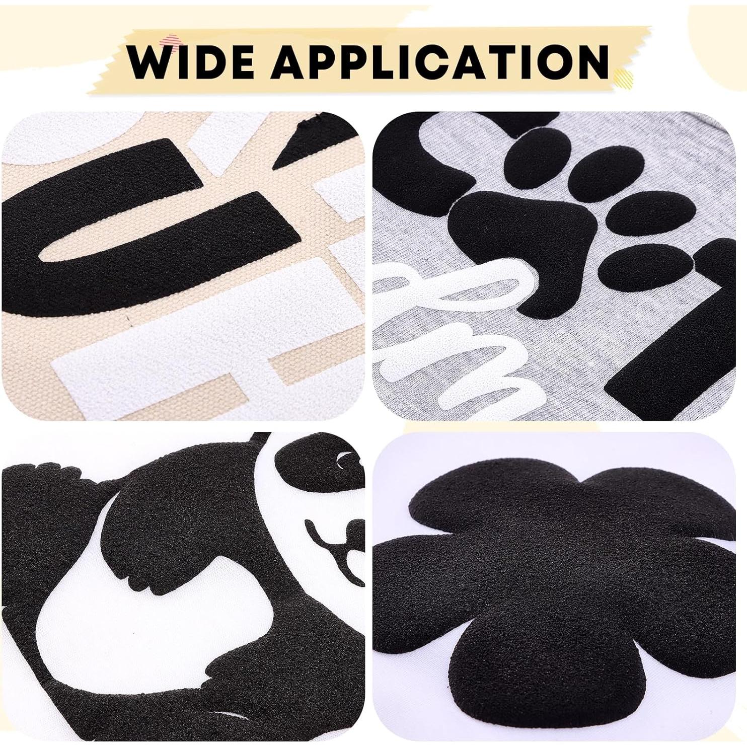 Vinilo de Transferencia de Calor Puff HTVSTD 6 Hojas 30.48x25.4cm