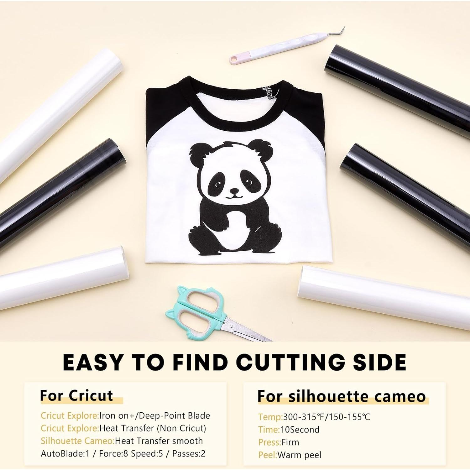 Vinilo de Transferencia de Calor Puff HTVSTD 6 Hojas 30.48x25.4cm