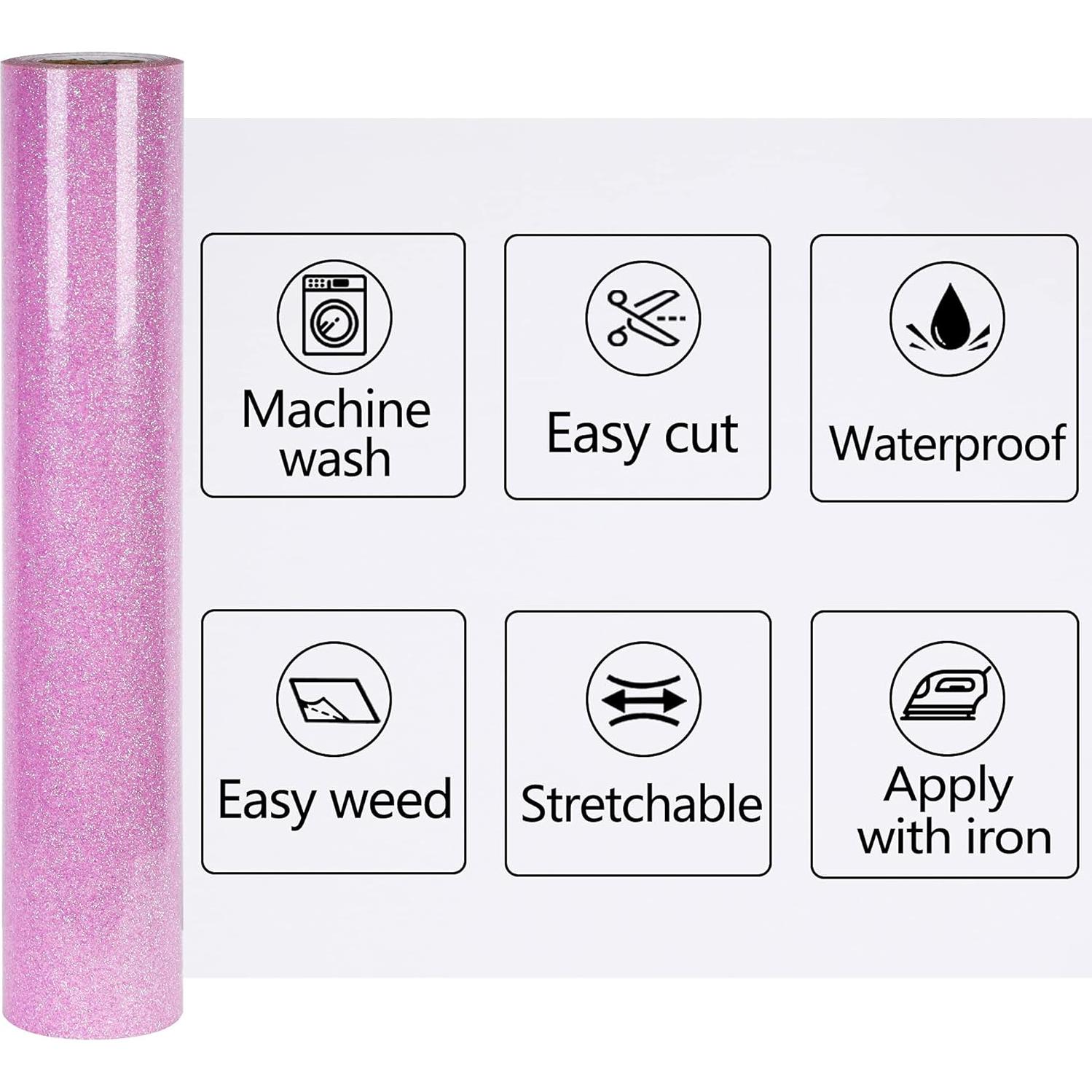 Vinilo de Transferencia de Calor HTV SHOMKIEE 182.88x30.48cm Púrpura