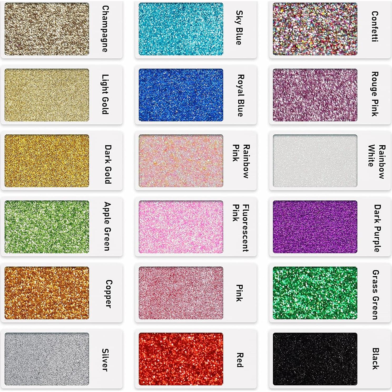 Vinilo de Transferencia de Calor Glitter Bonnyhtv 30.48x1.52m Rosa