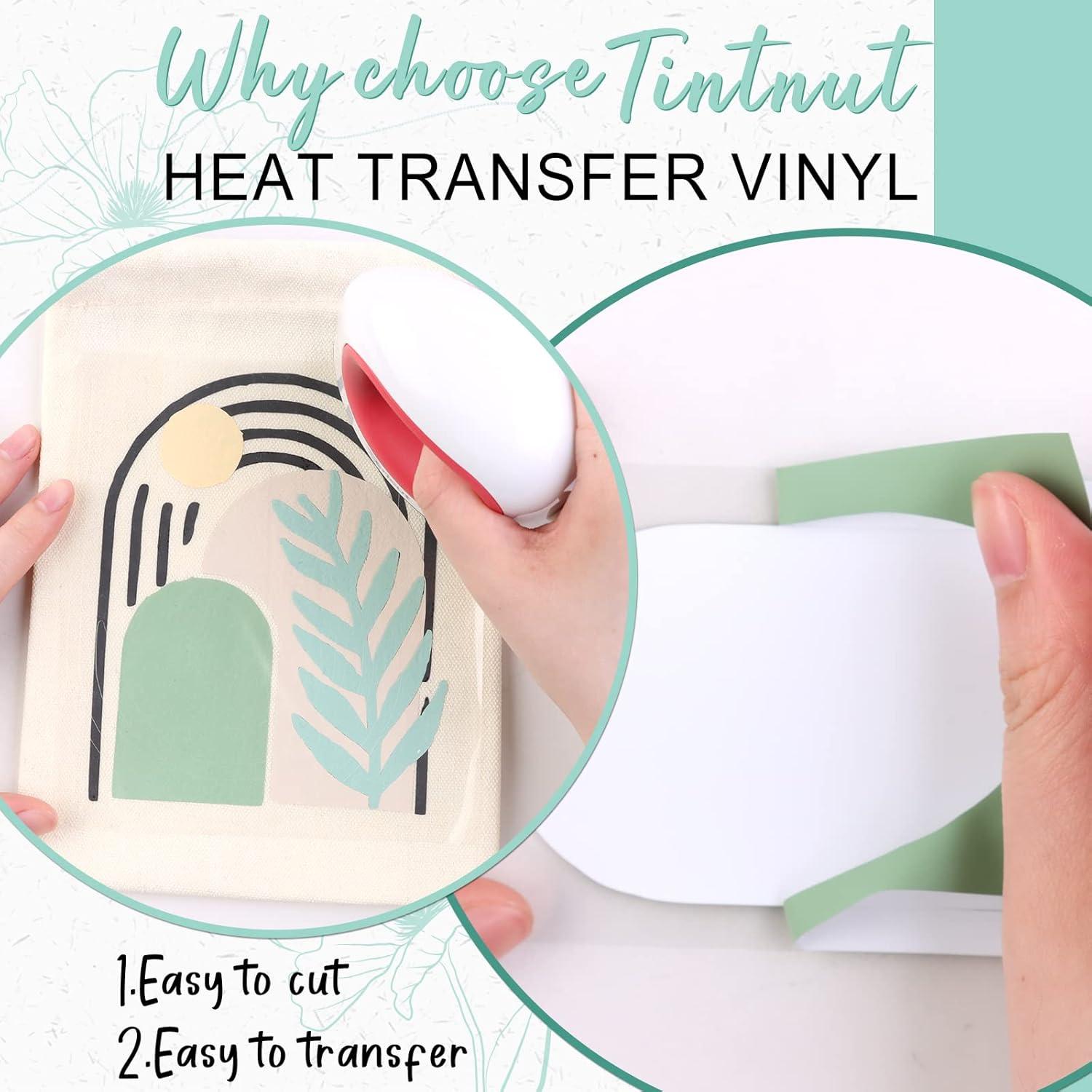 Rollo Vinilo Transferencia Calor Tintnut Verde Lichen 25.4x183 cm