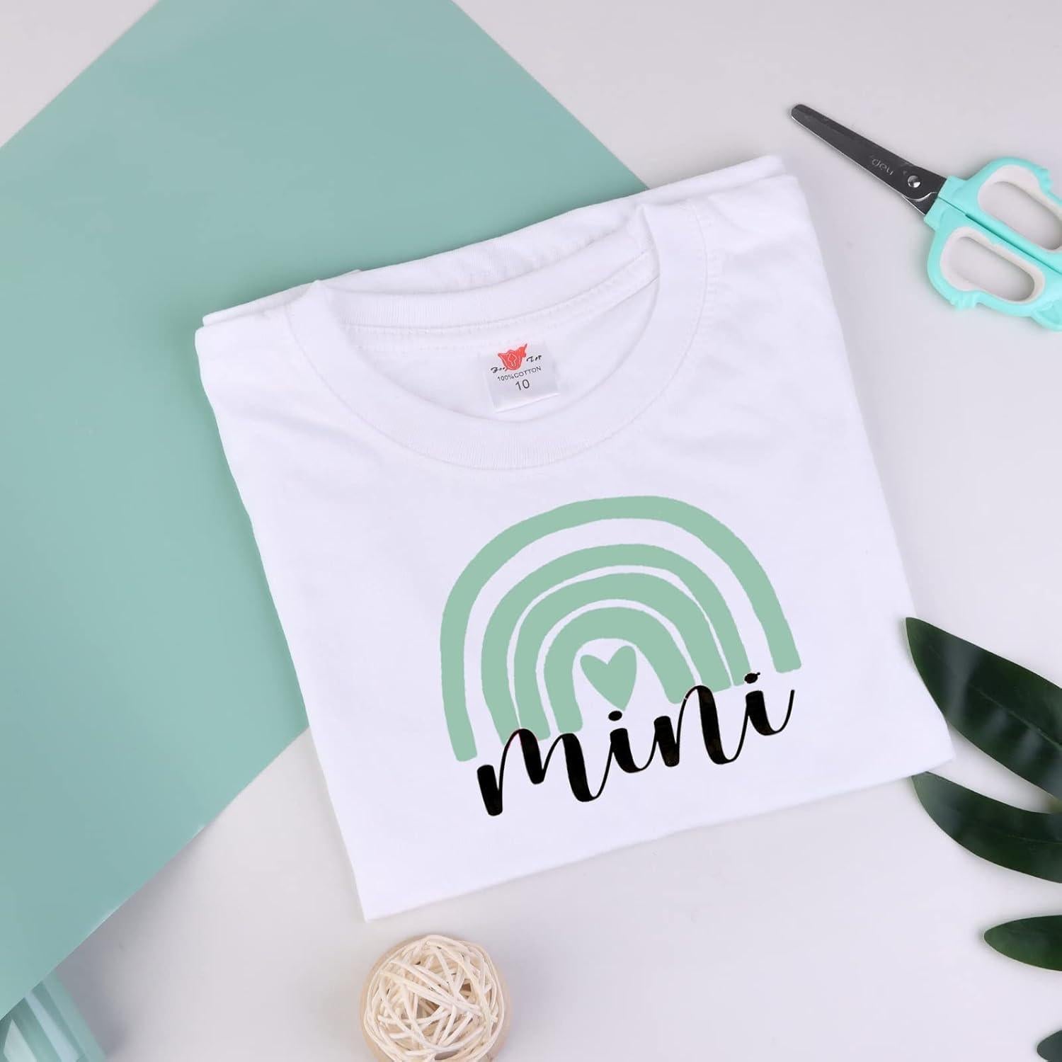 Rollo Vinilo Transferencia Calor Tintnut Verde Lichen 25.4x183 cm