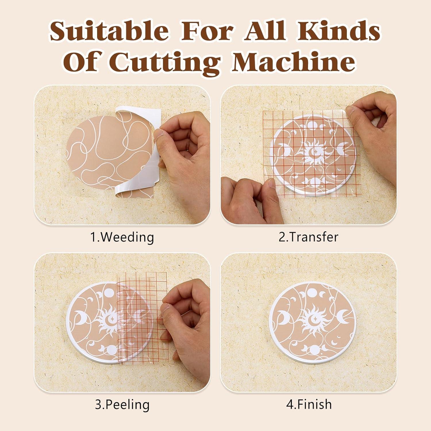 Vinilo Adhesivo Permanente Boho Tintnut - 10 Hojas 30.48x25.4cm