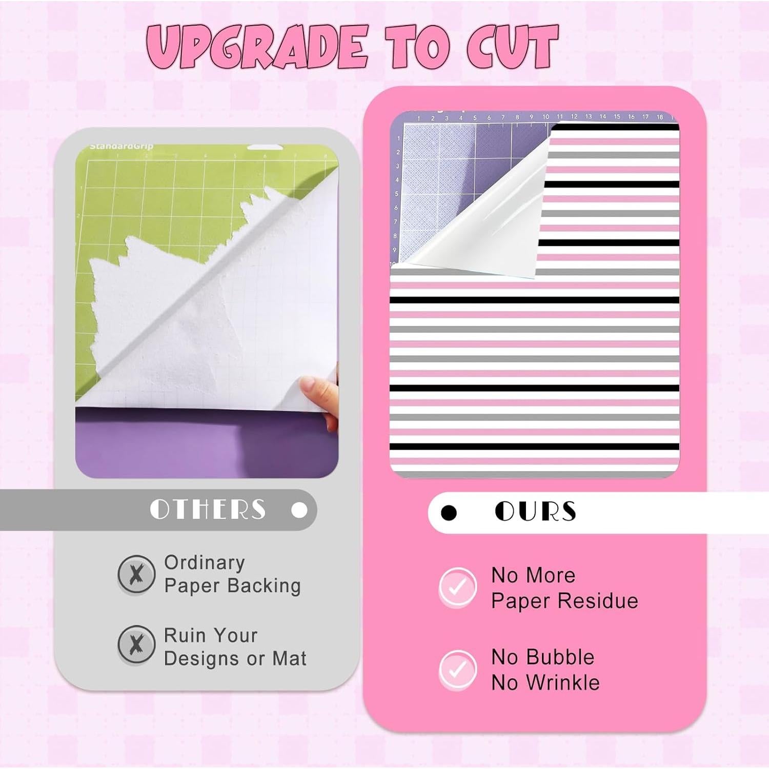 Vinilo Adhesivo Permanente Tintnut Patrón Vaca 10 Hojas 30.48x25.4cm