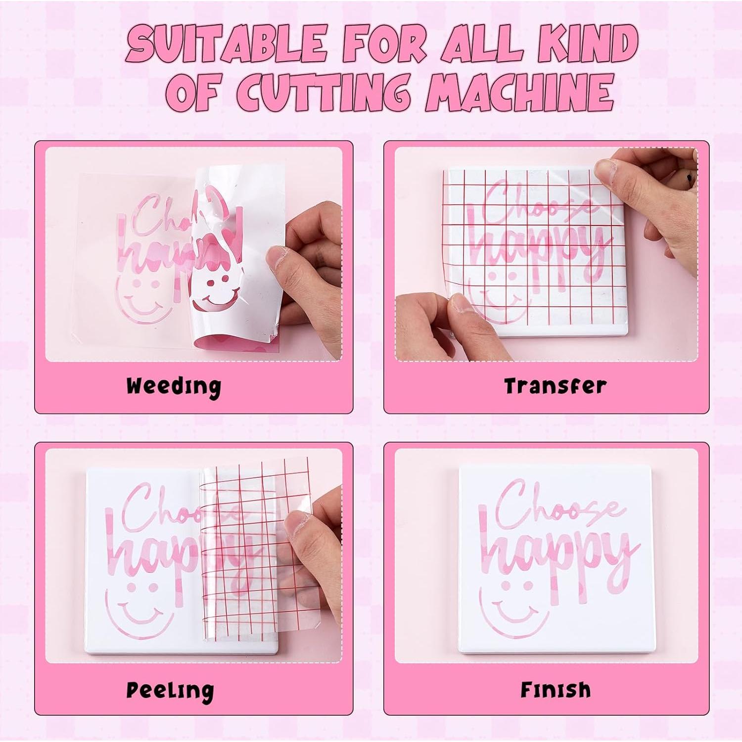 Vinilo Adhesivo Permanente Tintnut Patrón Vaca 10 Hojas 30.48x25.4cm