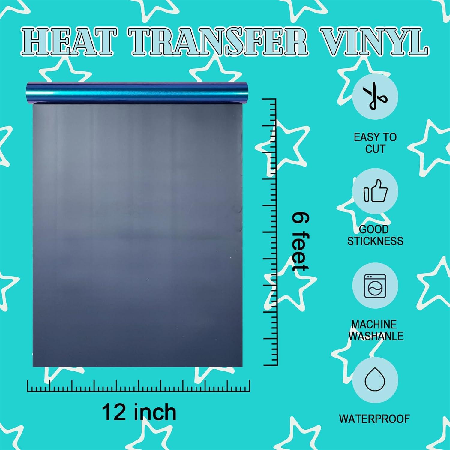 Vinilo de Transferencia de Calor Chameleon MEVOREW 30.48x183 cm Púrpura-Azul