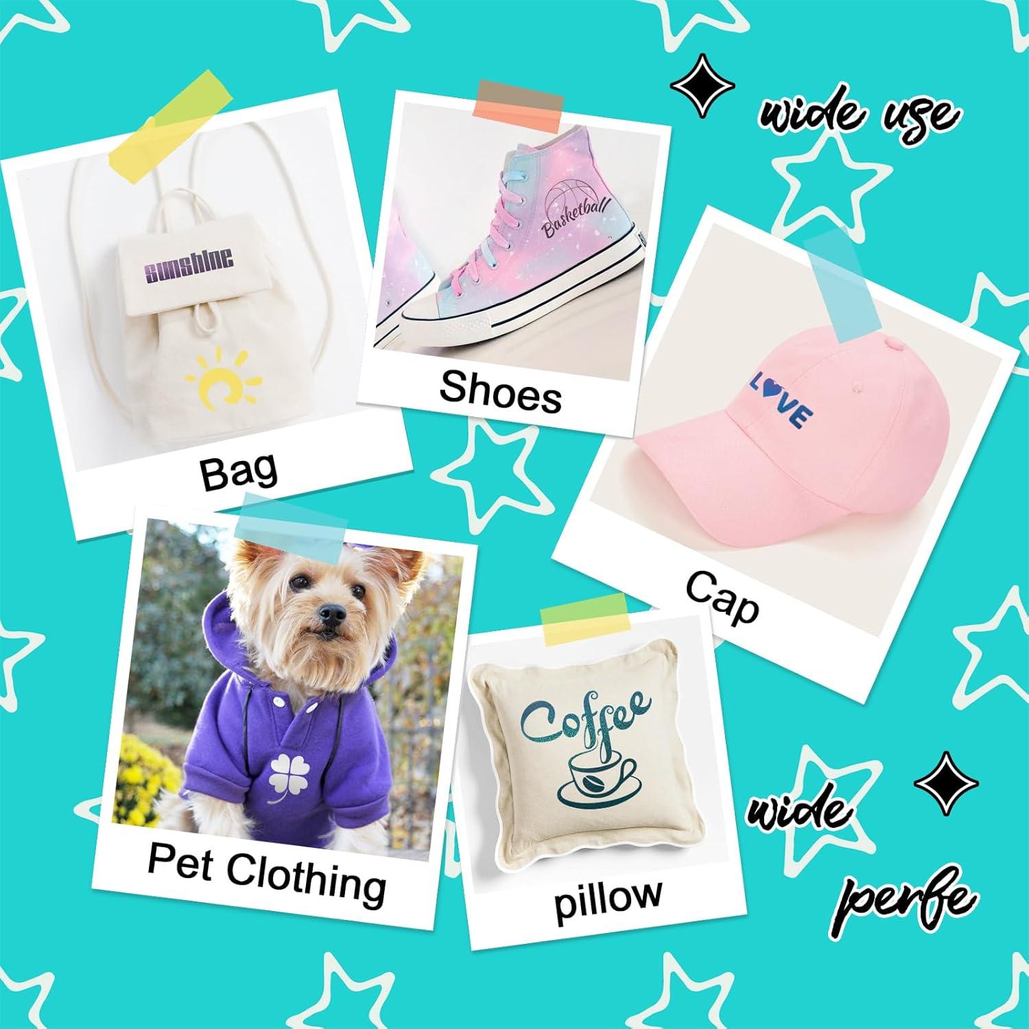 Vinilo de Transferencia de Calor Chameleon MEVOREW 30.48x183 cm Púrpura-Azul