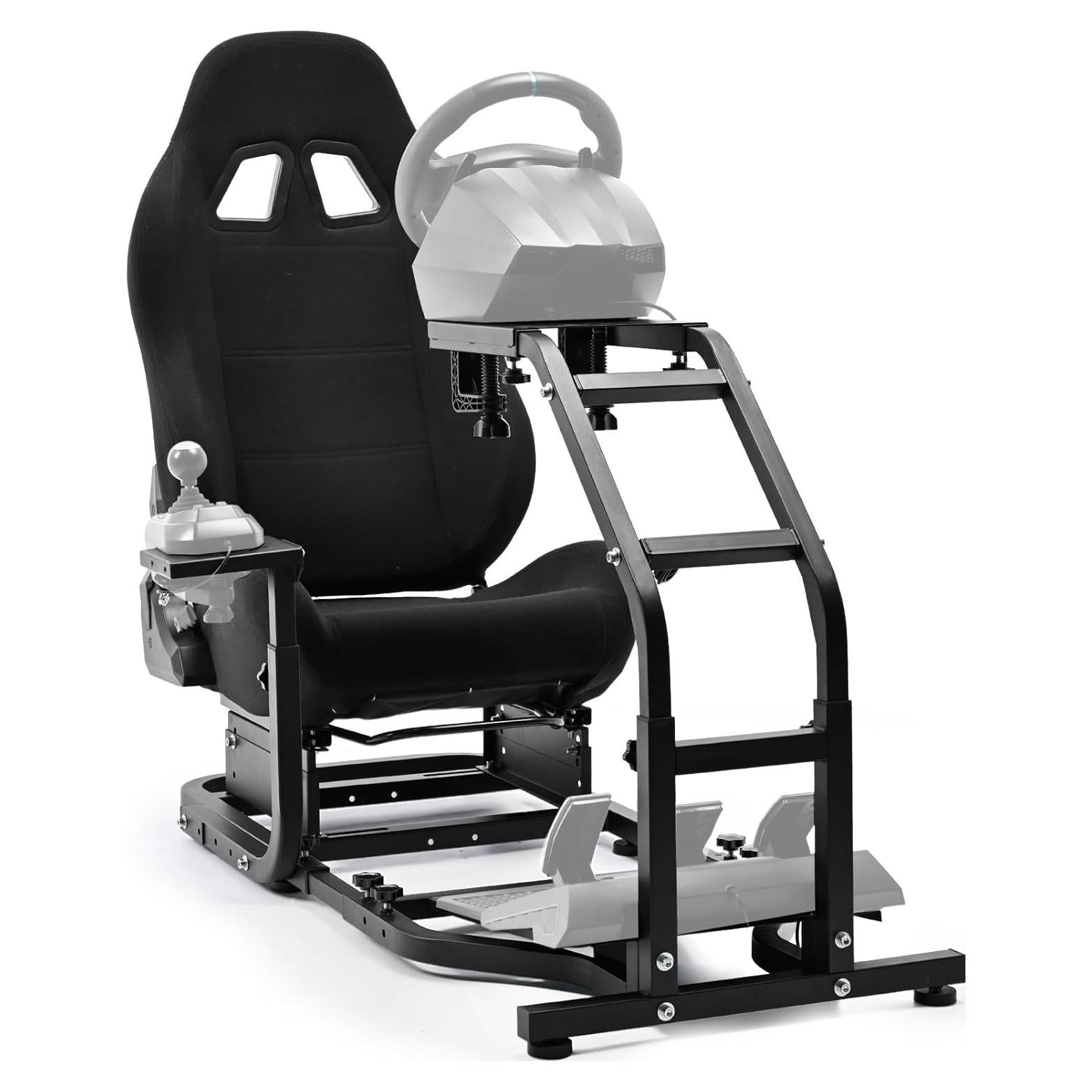Cockpit de Simulador de Carreras Anman con Asiento Ajustable