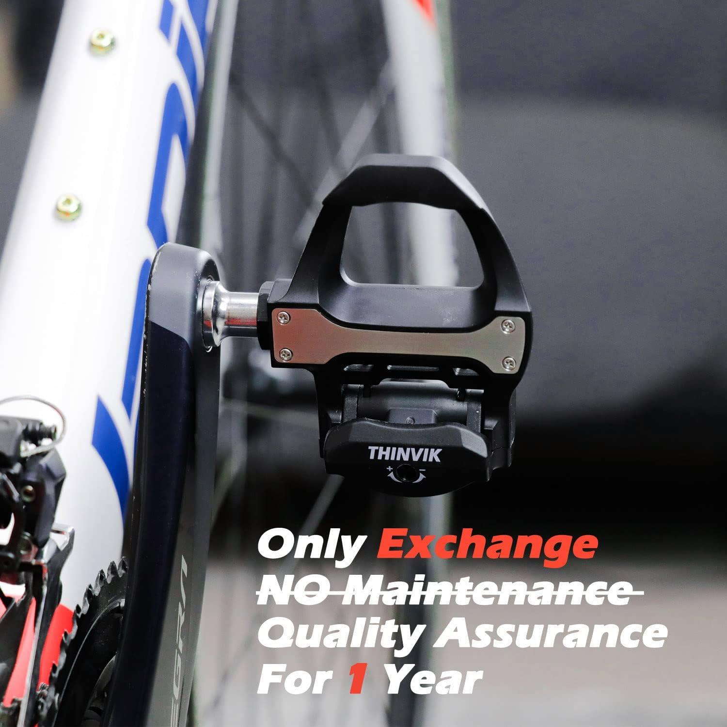 Pedales de Ciclismo Thinvik PD-CP-SPDSL-PC53 sin Clip 265g