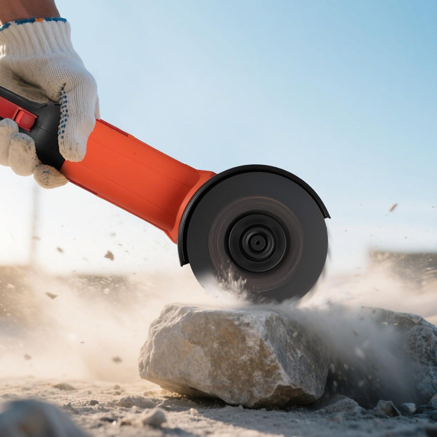 Amoladora Angular VEVOR 1200W 5" 10000RPM con Protector Ajustable