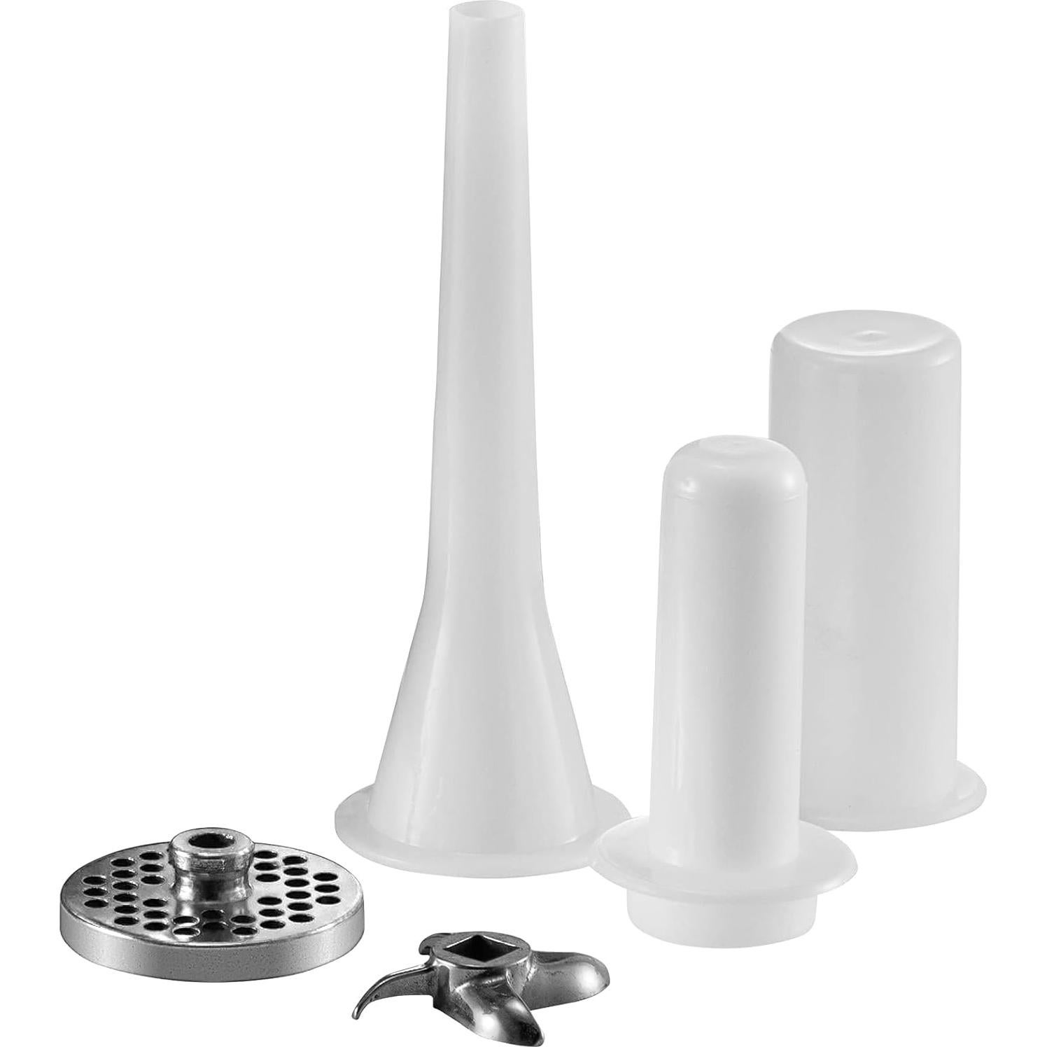 Picadora de Carne Eléctrica VEVOR 1100W 299.37 kg/h Acero Inox