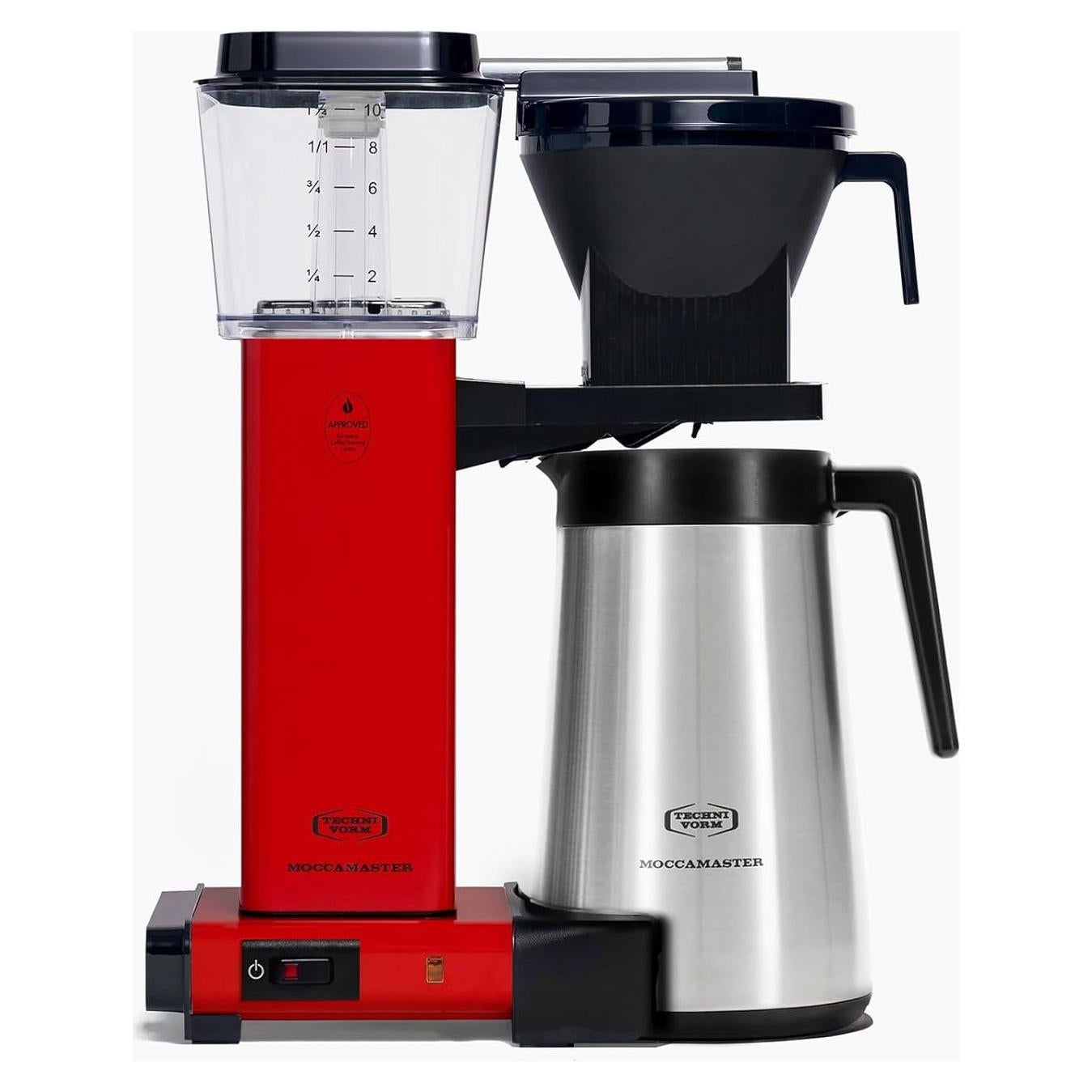 Cafetera de Goteo Automática Technivorm Moccamaster KBGT 10 Tazas Roja