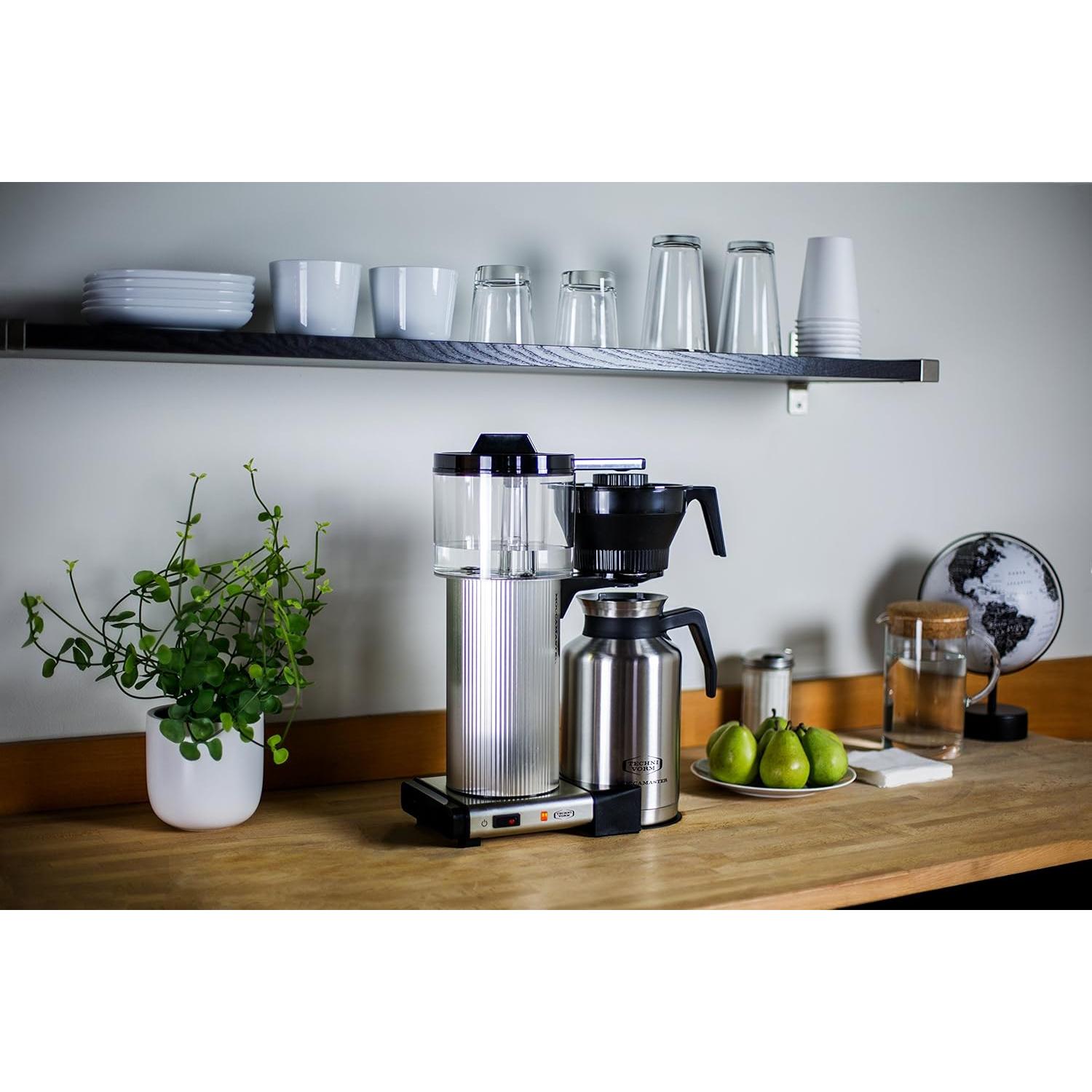 Cafetera de Goteo Technivorm Moccamaster 39340 CDT 1.77L Plata