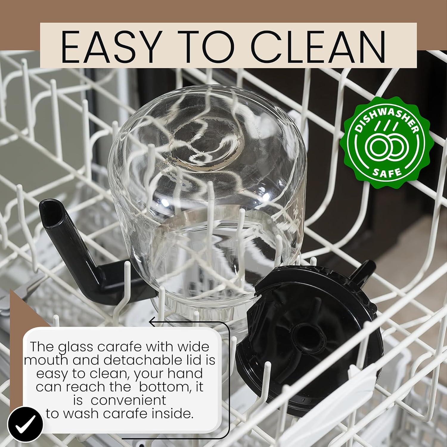 Jarra de vidrio Moccamaster KB 1.25L repuesto MRX Solutions