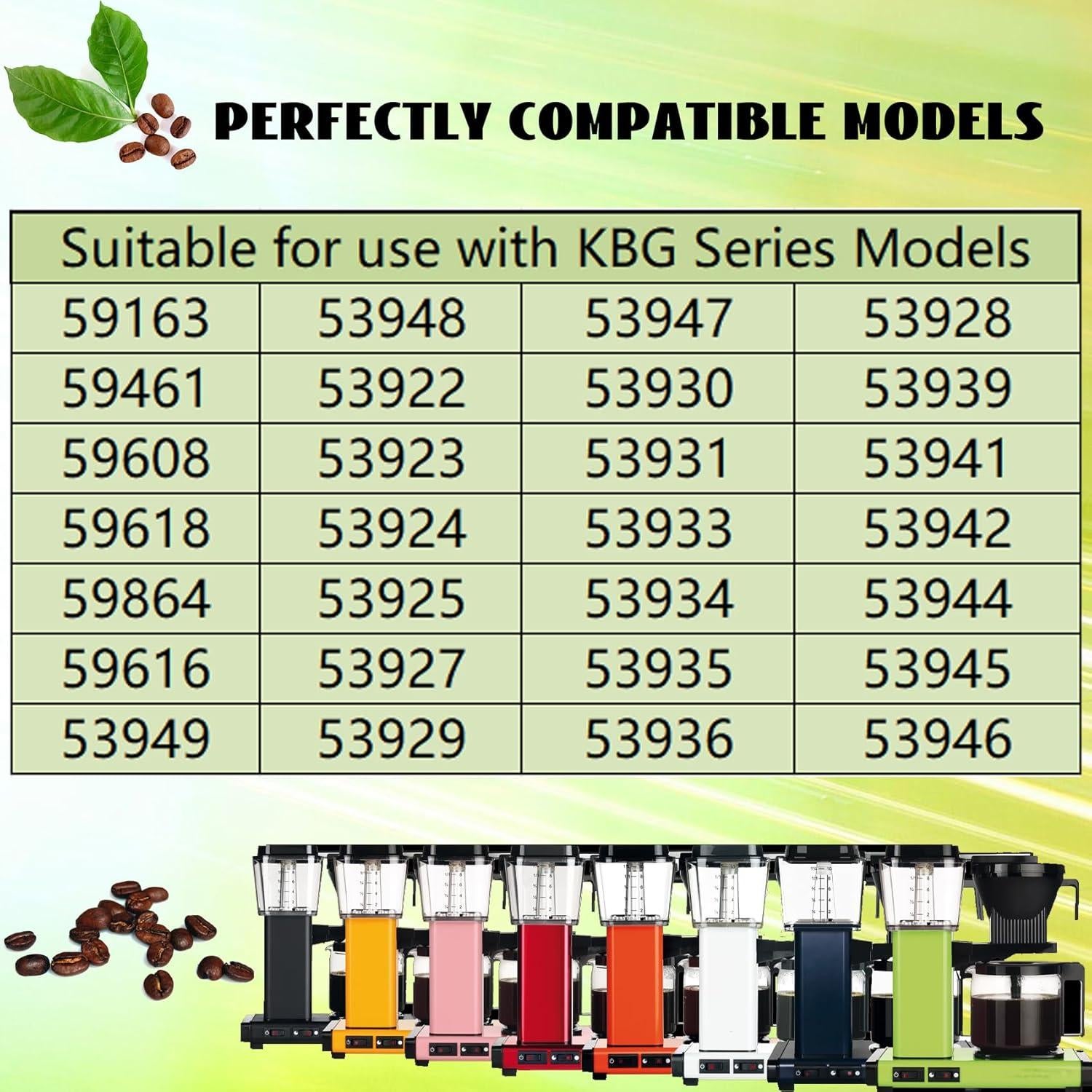 Jarra de Café de Vidrio Bxmgr 1.25L con Tapa Negra y Anillo de Metal