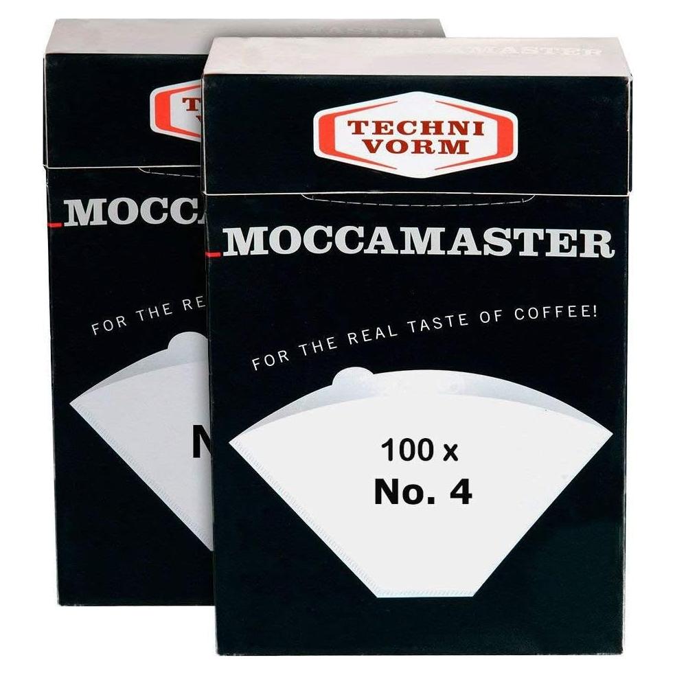 Filtros de papel Moccamaster #4 Technivorm 100 unidades