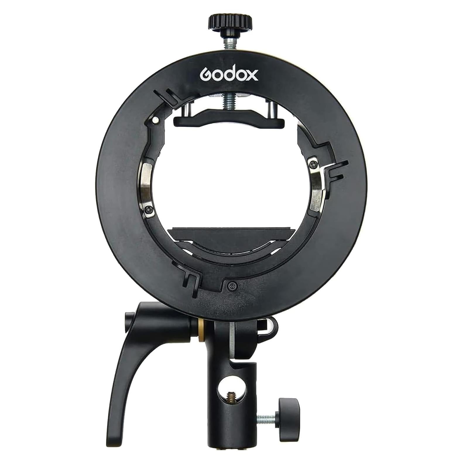Soporte de Flash Godox S2 Montura Bowens para Speedlite