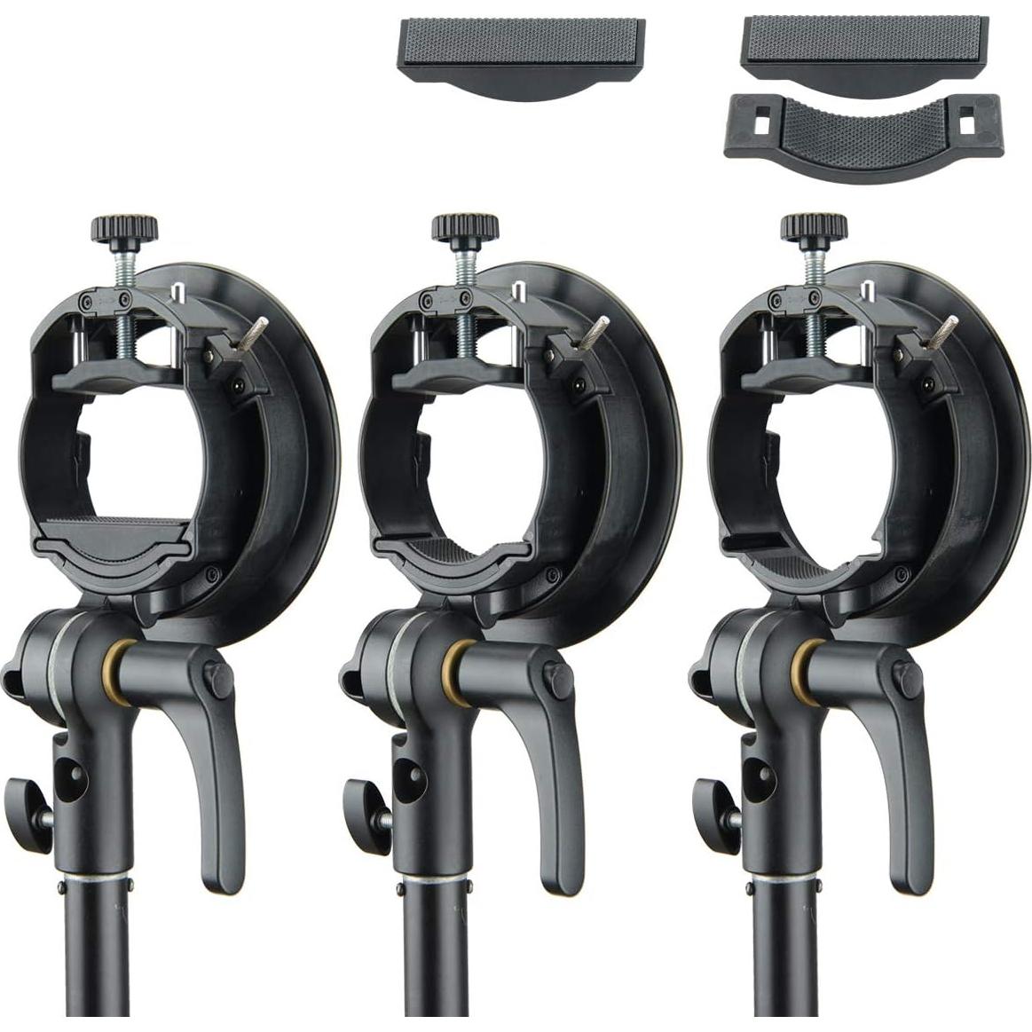 Soporte de Flash Godox S2 Montura Bowens para Speedlite