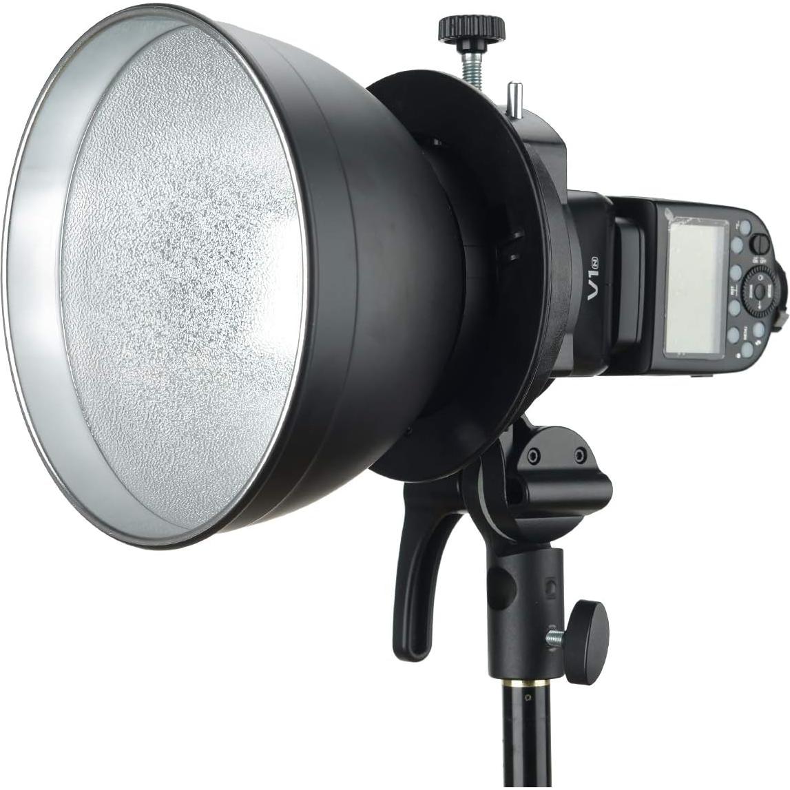 Soporte de Flash Godox S2 Montura Bowens para Speedlite