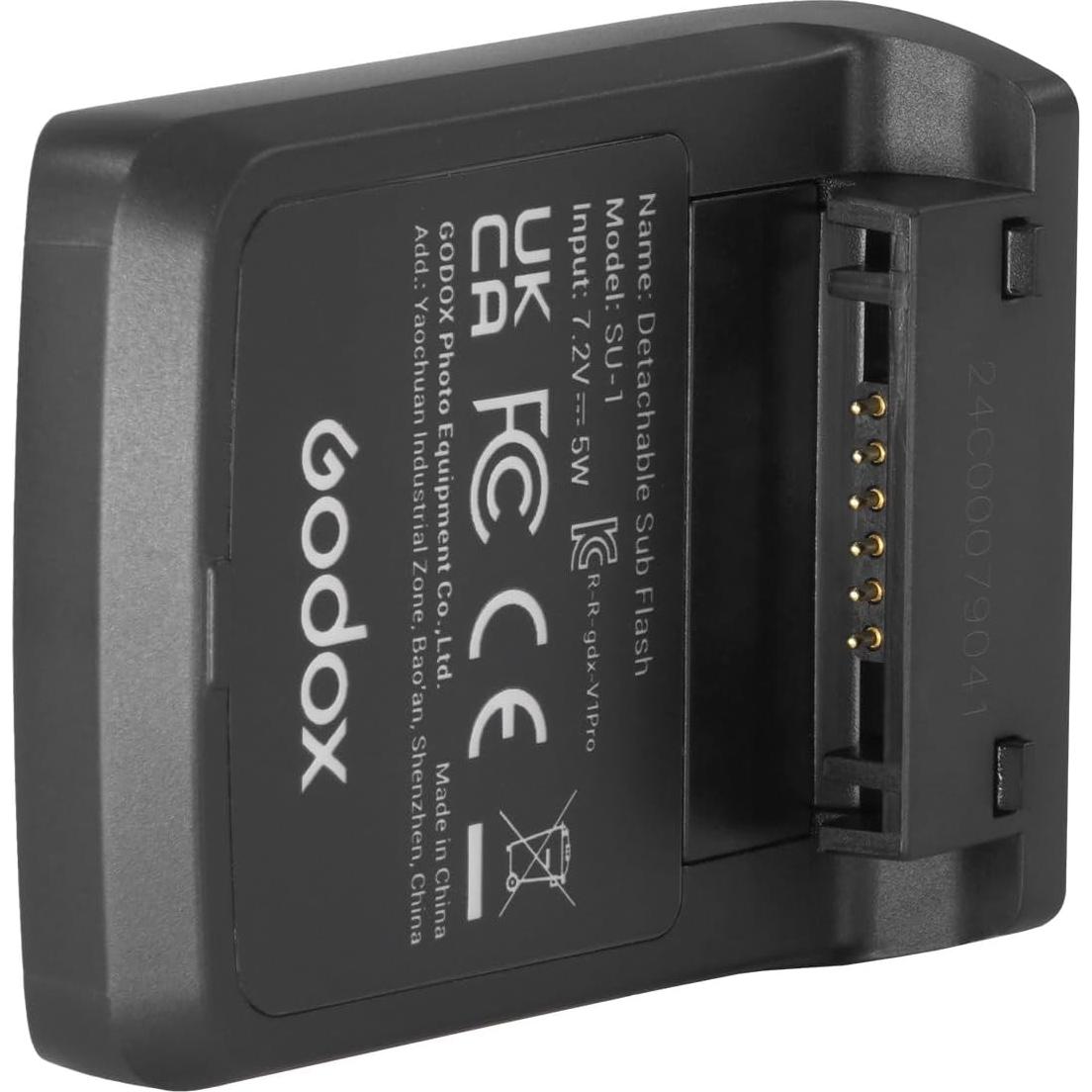 Flash Externo Godox SU-1 Desmontable para V1 Pro - Luz de Relleno
