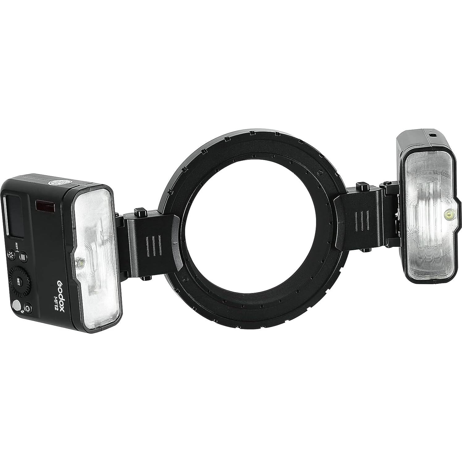 Flash Macro Doble Godox MF12-K2 12W Inalámbrico TTL Manual