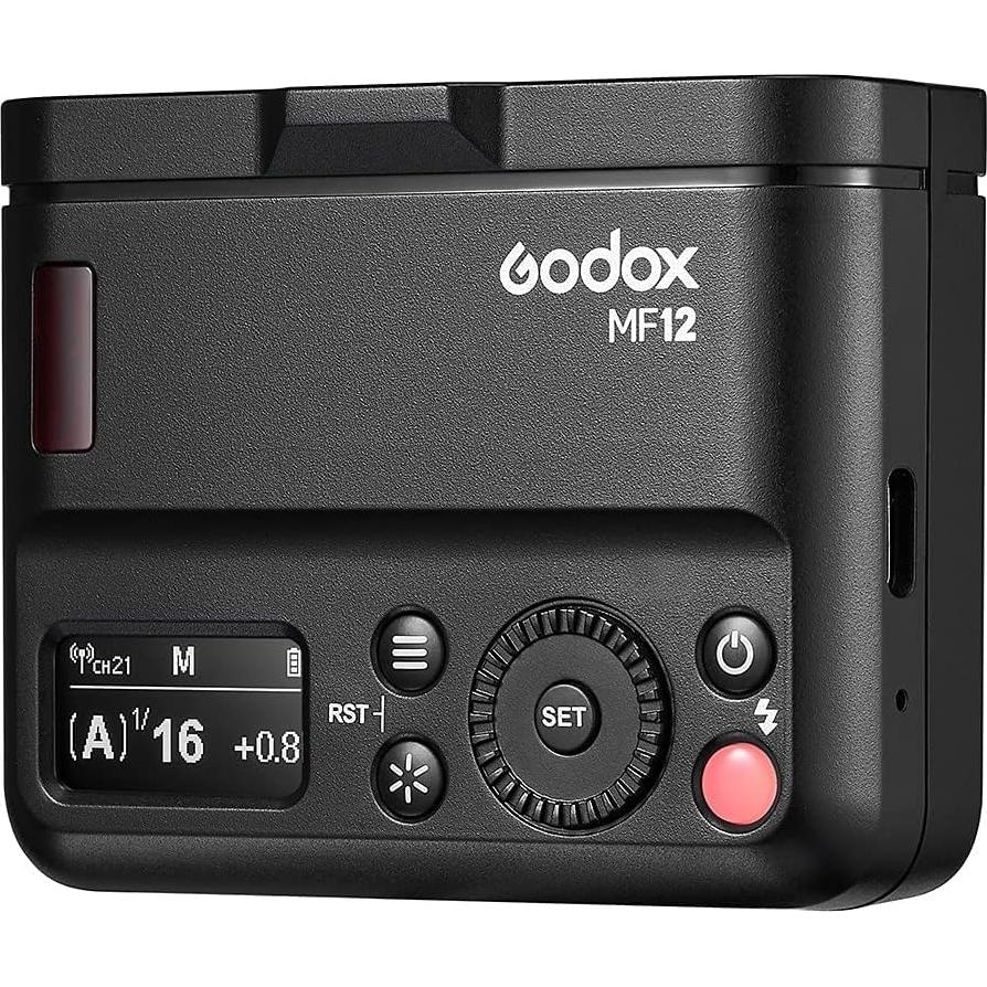 Flash Macro Doble Godox MF12-K2 12W Inalámbrico TTL Manual