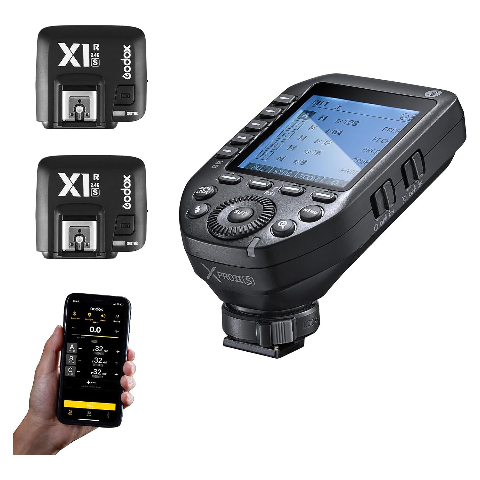 Godox XProII-S Disparador de Flash Inalámbrico TTL para Sony