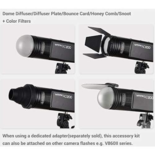 Kit de Accesorios Godox AK-R1 para Flash H200R y V1