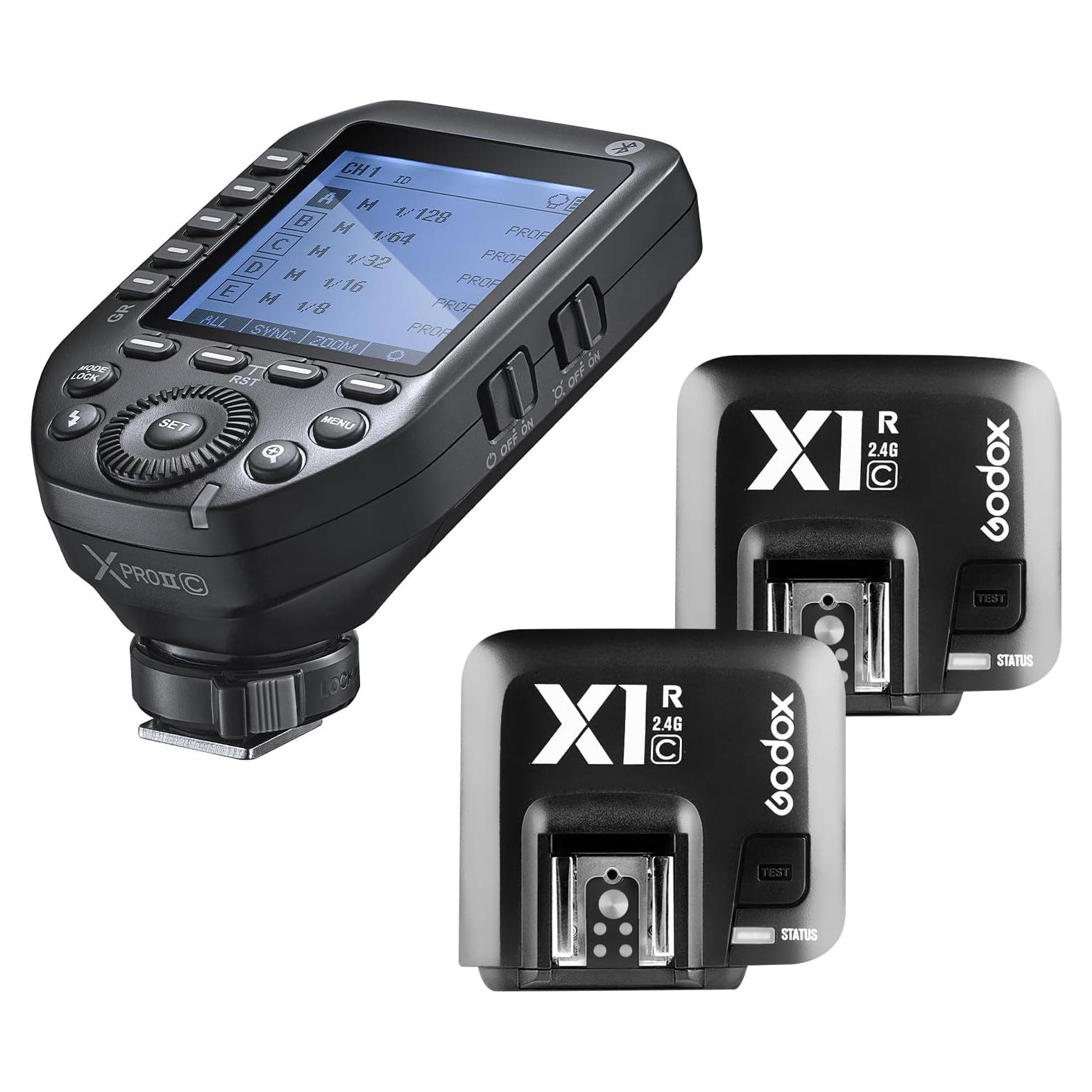 Godox XProII-C Disparador de Flash Inalámbrico TTL para Canon