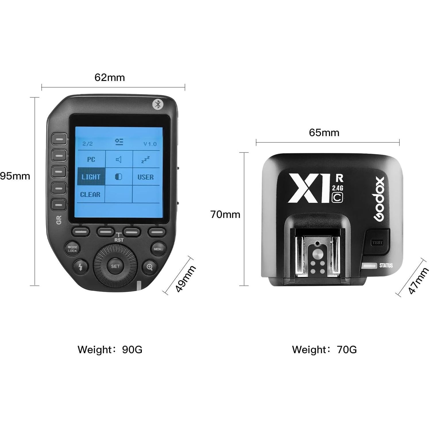 Godox XProII-C Disparador de Flash Inalámbrico TTL para Canon