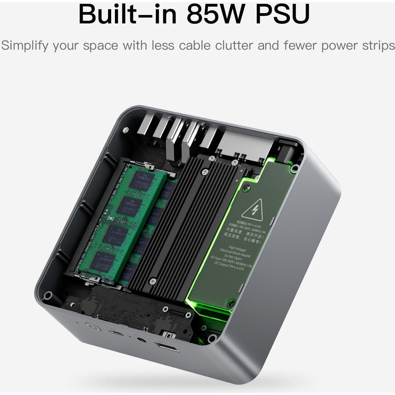 Mini PC Beelink EQR5 AMD Ryzen 5 5650U 8GB 500GB SSD
